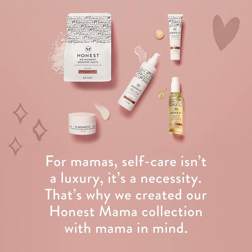 The Honest Company Mom Care Glow On Body Oil, Unscented, 124 mL