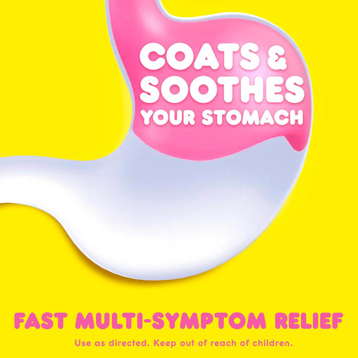 Pepto Bismol Regular Strength , 5-Symptom Stomach Relief - 40 Caplets