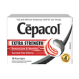 Cepacol - Extra Strength Sucrose-Free Cherry Lozenges - 16 Lozenges - current front package
