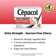 Cepacol - Extra Strength Sucrose-Free Cherry Lozenges - 16 Lozenges - extra-strength product benefits