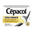 Cepacol - Extra Strength Honey Lemon Lozenges - 16 Lozenges - current product packaging