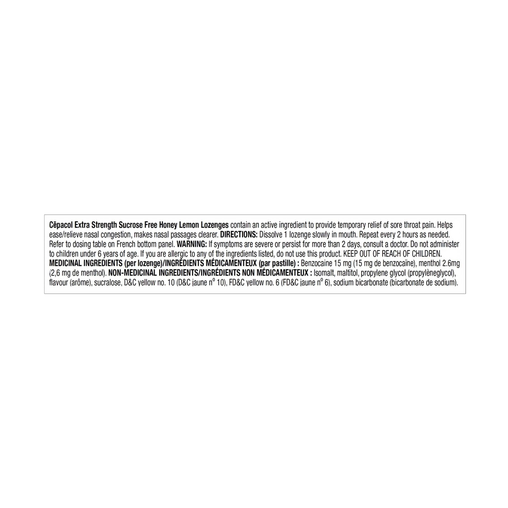 Cepacol - Extra Strength Honey Lemon Lozenges - 16 Lozenges - supplementary product image 3