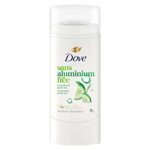 Dove Aluminum-Free Deodorant Cucumber & Green Tea - 74g