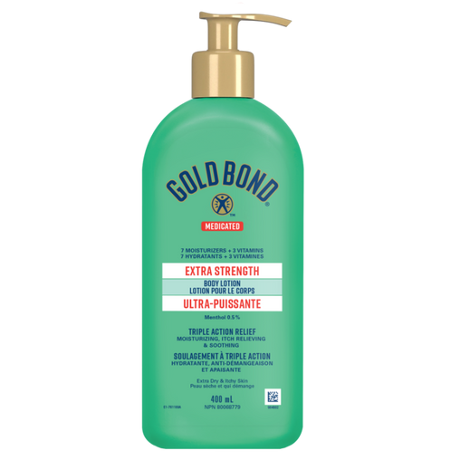 Gold Bond Extra Strength Body Lotion, 400 mL