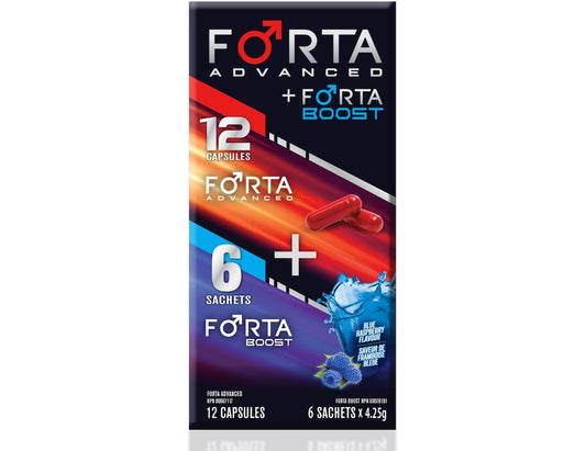Forta Advanced + Boost, 12 Capsules + 6 Sachets