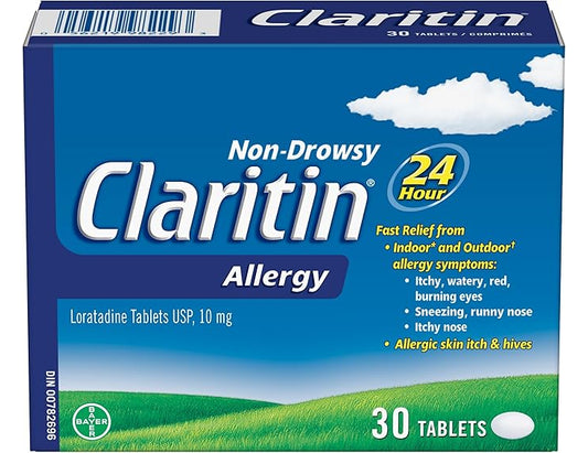 Claritin 10mg – 30 Tablets