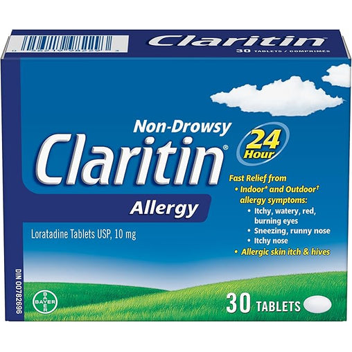 Claritin 10mg – 30 Tablets