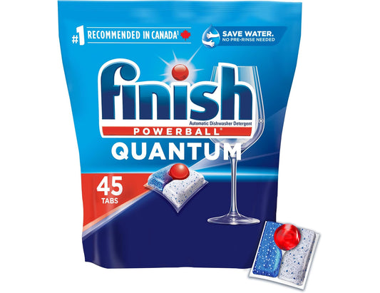 Finish Powerball Quantum Dishwasher Detergent Pods - 64 Count