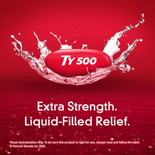 Extra Strength Tylenol 500 mg - 75 Liquid Gels