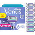 Gillette Venus Contour Extra Smooth  Cartridges - 6 Count