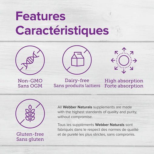 Webber Naturals Magnesium Citrate 150 mg - 240 Capsules