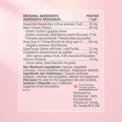 Smart Solutions Menosmart+ 120 Capsules