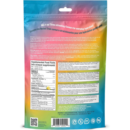 Organika Electrolytes Variety Pack – 21 Sachets