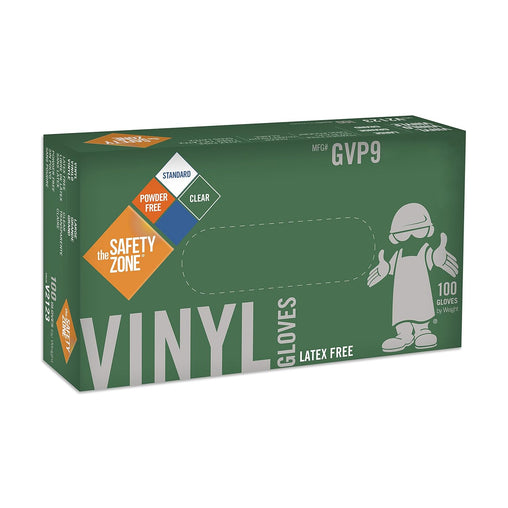 The Safety Zone Vinyl Gloves L - 100 Count