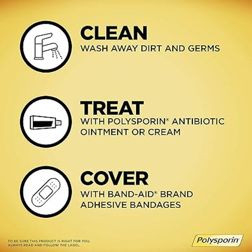 Polysporin Triple Antibiotic Ointment Heal-Fast Formula, 30 g