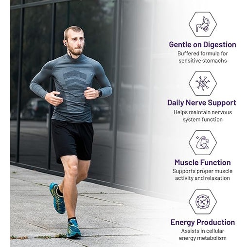 AOR Magnesium Glycinate Supplement, 90 ct