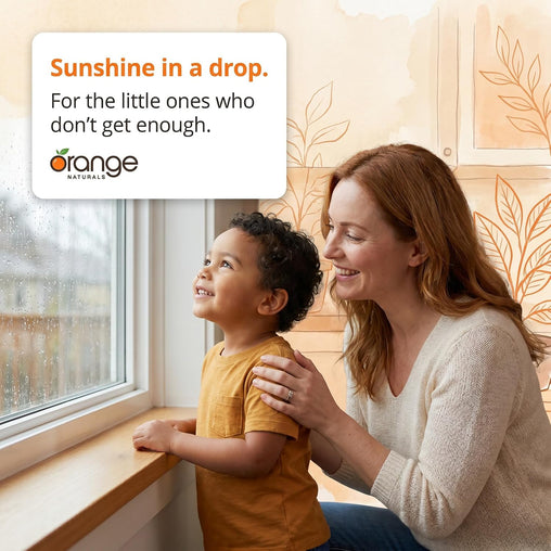 Orange Naturals - Kids Vitamin D3 Drops 400IU - 15ml