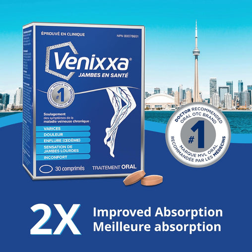 Venixxa Healthy Legs 500 mg - 30 Tablets