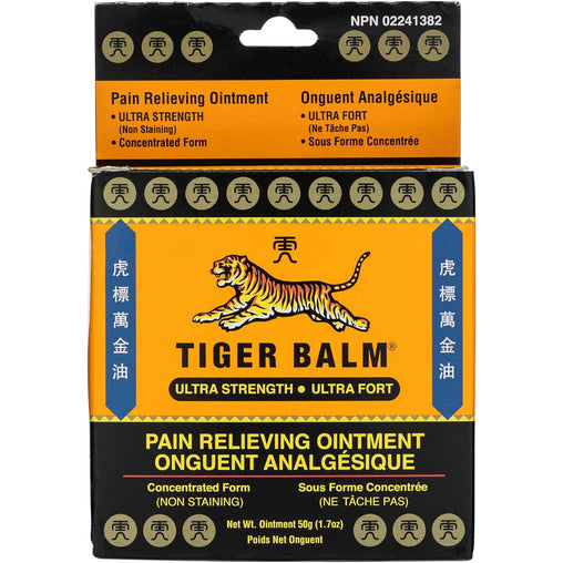 Tiger Balm Ultra Strength Pain Relieving Ointment – 50 g