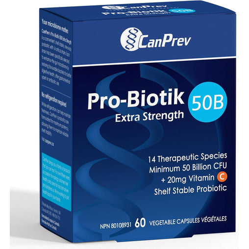 CanPrev Pro-Biotik 50B Extra Strength - 60 Capsules