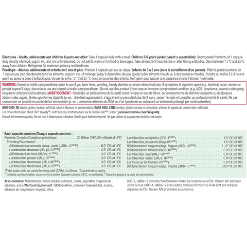 Jamieson Probiotic 30 Billion