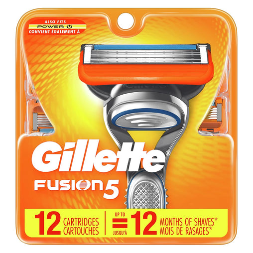 Gillette Fusion5 Razor Cartridges – 12 Pack