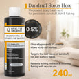 Coal Tar Shampoo 0.5% Natural Coal Tar - Dandruff Shampoo