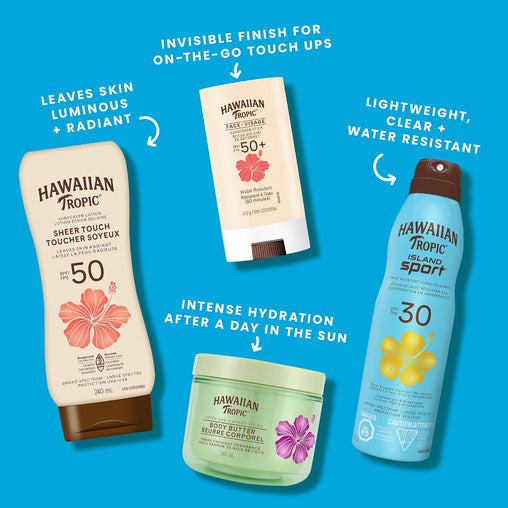Hawaiian Tropic Island Sport Sunscreen Spray SPF 50  – 170g