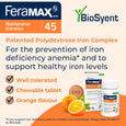 FeraMAX Pd Maintenance 45 Iron Supplement – 30 Caplets