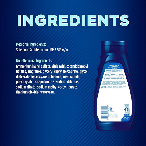 Selsun Blue 2.5% Extra Strength Anti-Dandruff Shampoo – 250 mL
