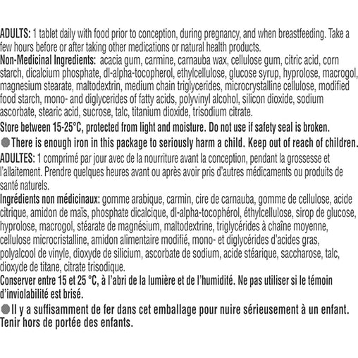 Nestlé Materna Prenatal Multivitamins, 100 Tablets