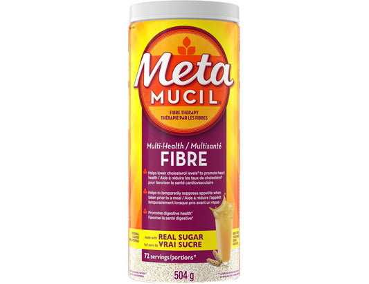 Metamucil  Psyllium Husk Powder Supplement - 504g