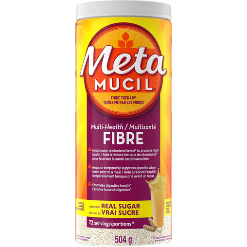 Metamucil  Psyllium Husk Powder Supplement - 504g