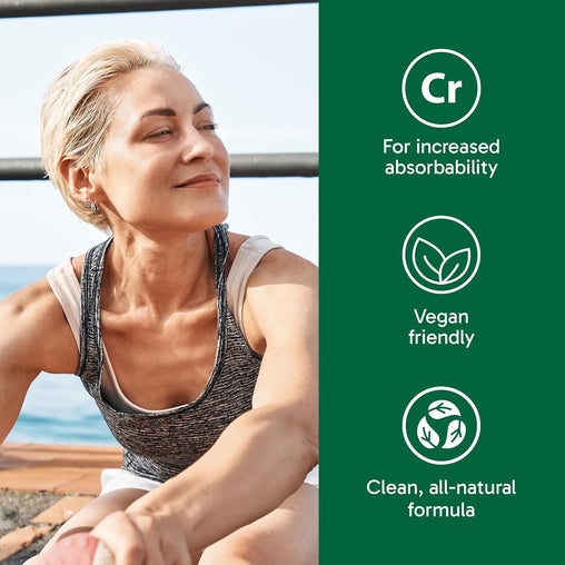 Organika Blood Sugar Control Cr-Bitter Melon, 120 Vegetarian Capsules