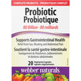 Webber Naturals Probiotic 80 Billion - 20 Capsules