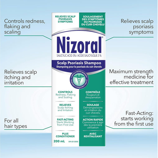 Nizoral Scalp Psoriasis Shampoo -  200ml