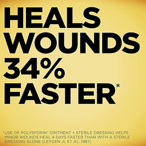 Polysporin Triple Antibiotic Ointment Heal-Fast Formula, 30 g