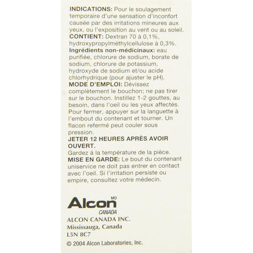 Tears Naturale Free Eye Drop, 0.6 mL