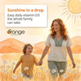Orange Naturals Vitamin D3 Drops 1000IU  -  15ml
