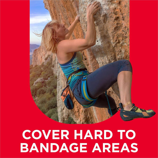 Band-Aid Brand Plastic Bandages – 60 Count, All One Size