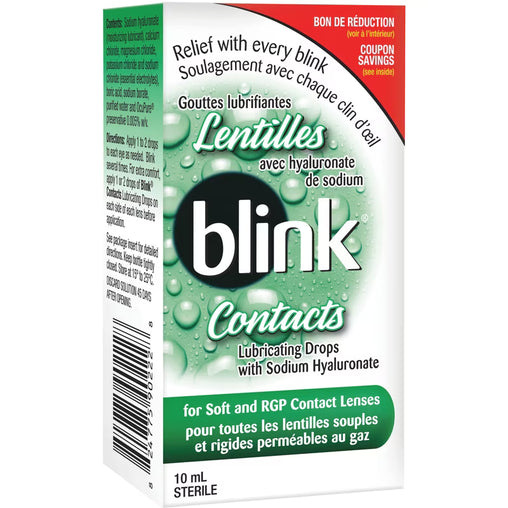 Blink Contacts Lubricating Drops, 10 mL