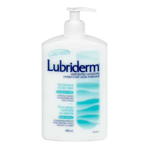 Lubriderm Unscented Lotion, 480 mL