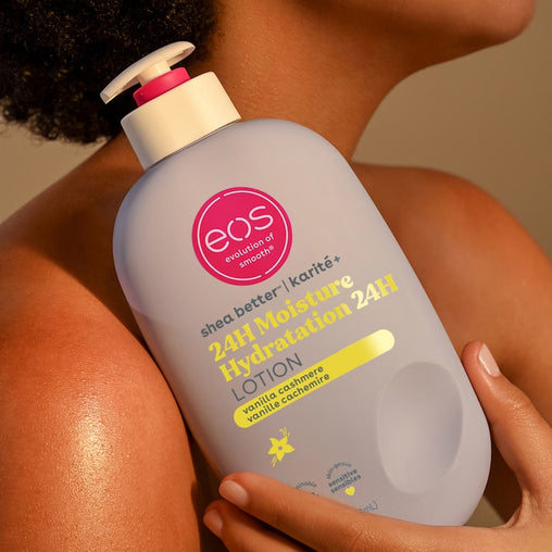 eos Shea Better 24H Moisture Body Lotion, Vanilla Cashmere - 473 mL