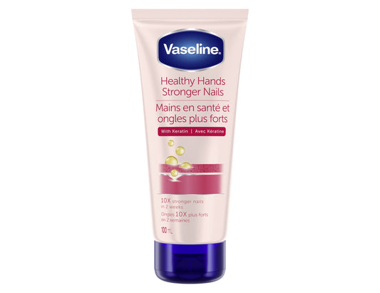Vaseline Intensive Care Healthy Hands Stronger Nails Lotion - 100 mL product packaging