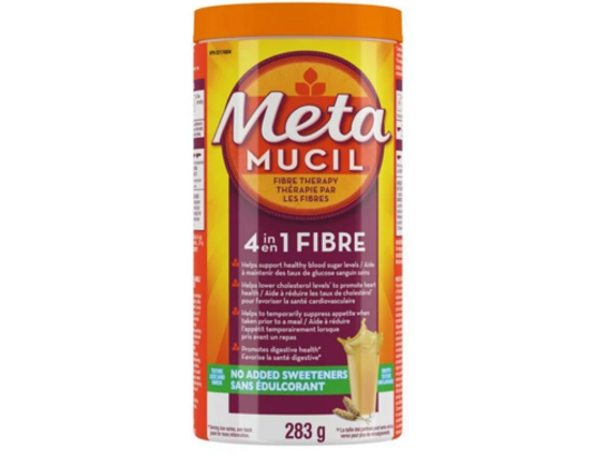 Metamucil Fibre Therapy 4-in-1 Smooth Texture Powder Unflavoured, 616 g