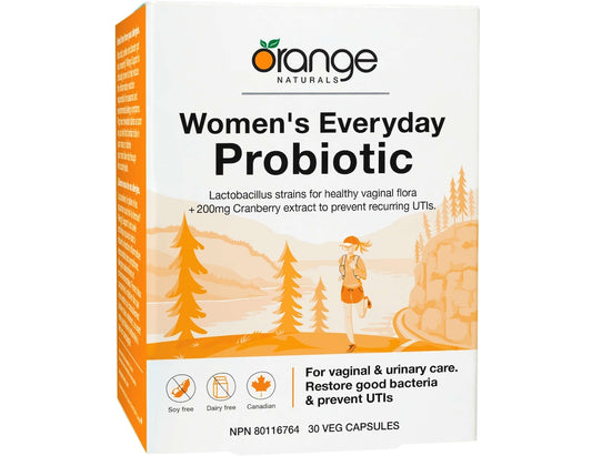 Orange Naturals Women's Everyday Probiotic 30 Capsules