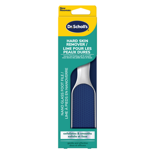 Dr. Scholl's Nano Glass Foot File - 1 Count product packaging