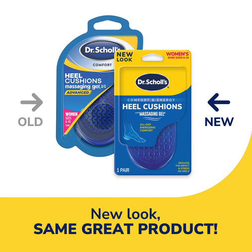 Dr. Scholl's Massaging Gel Heel Cushions for Women, Sizes 6–10 - 1 Pair product detail 2