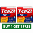 Tylenol Extra Strength Flu Relief Day/Night, EZTabs - 20 Tablets (2-Pack, Total: 40 Tablets)