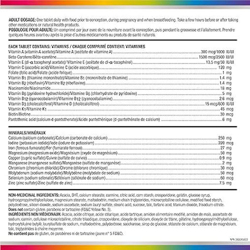 Centrum Prenatal Multivitamin – 60 Tablets